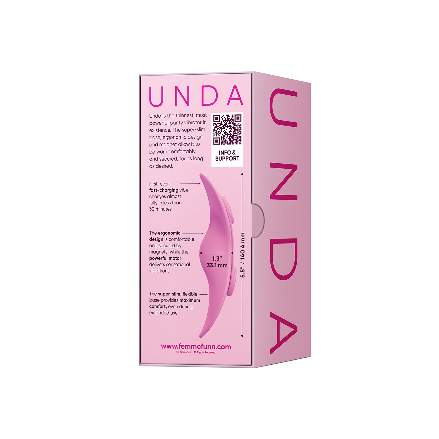 Unda Panty Vibe in Pink