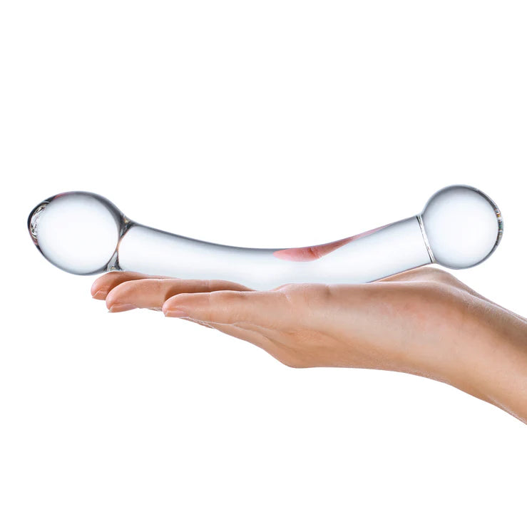 Gläs 7" Curved Glass G-spot Stimulator