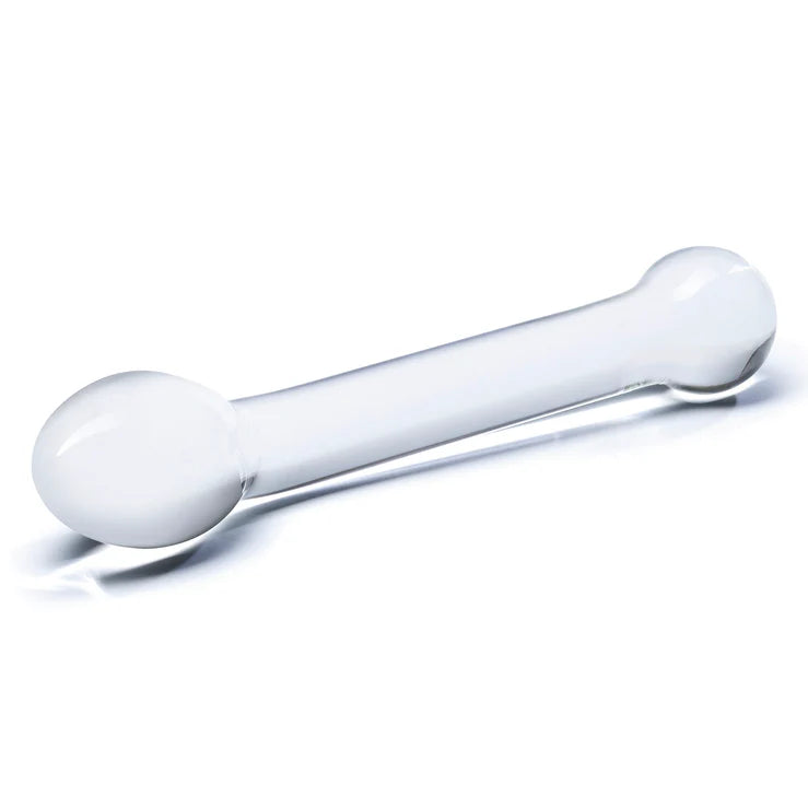Gläs 8" Slimline G-Spot Glass Dildo