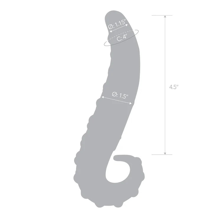 Gläs 6" Lick-it Glass Dildo