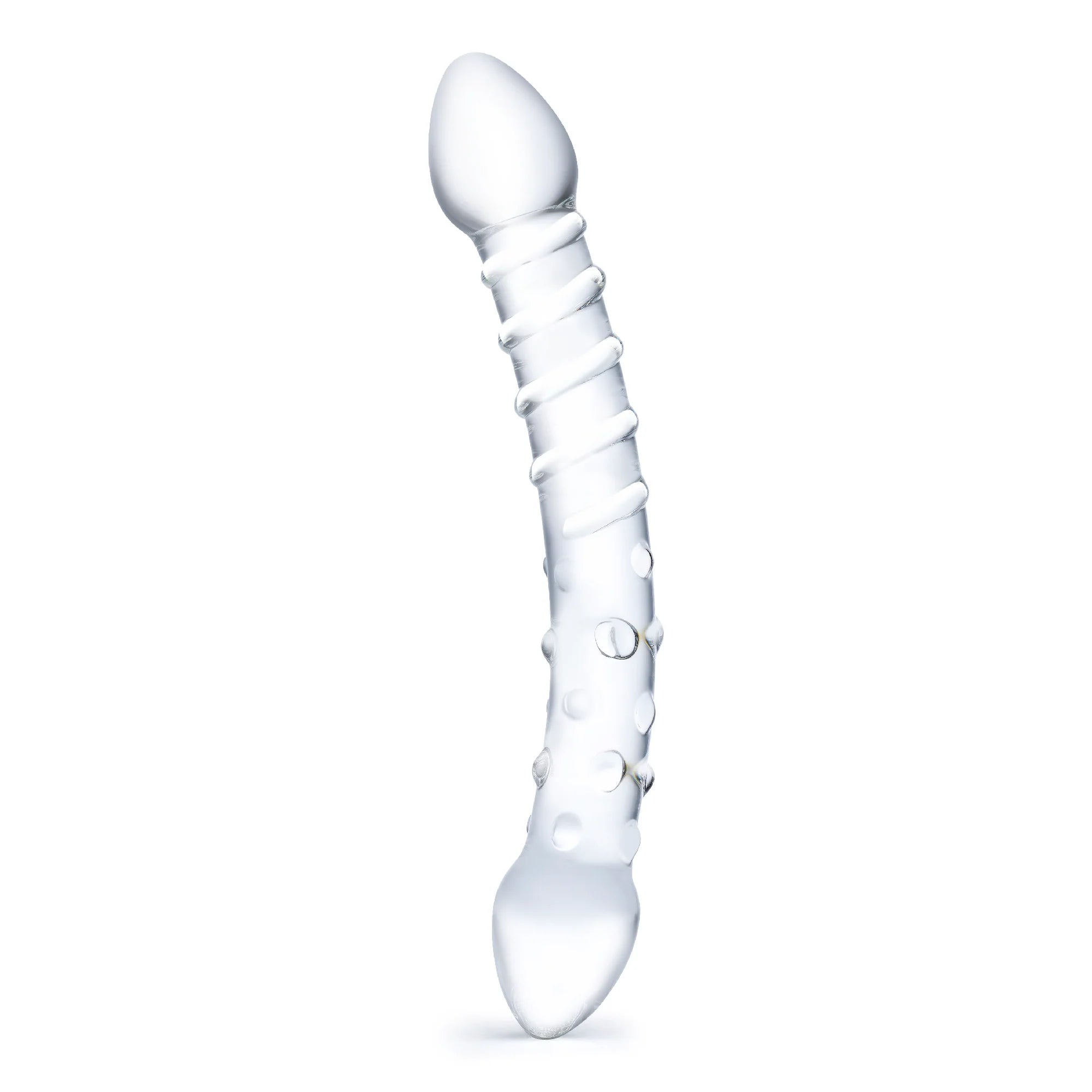 Gläs 10" Double Trouble Glass Dildo