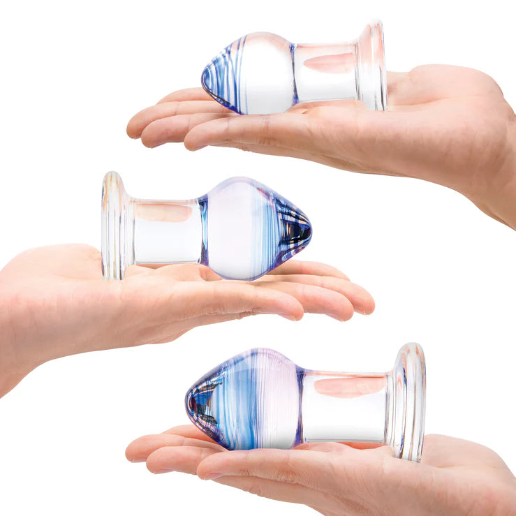 Gläs Pleasure Droplets Glass Anal Training Kit