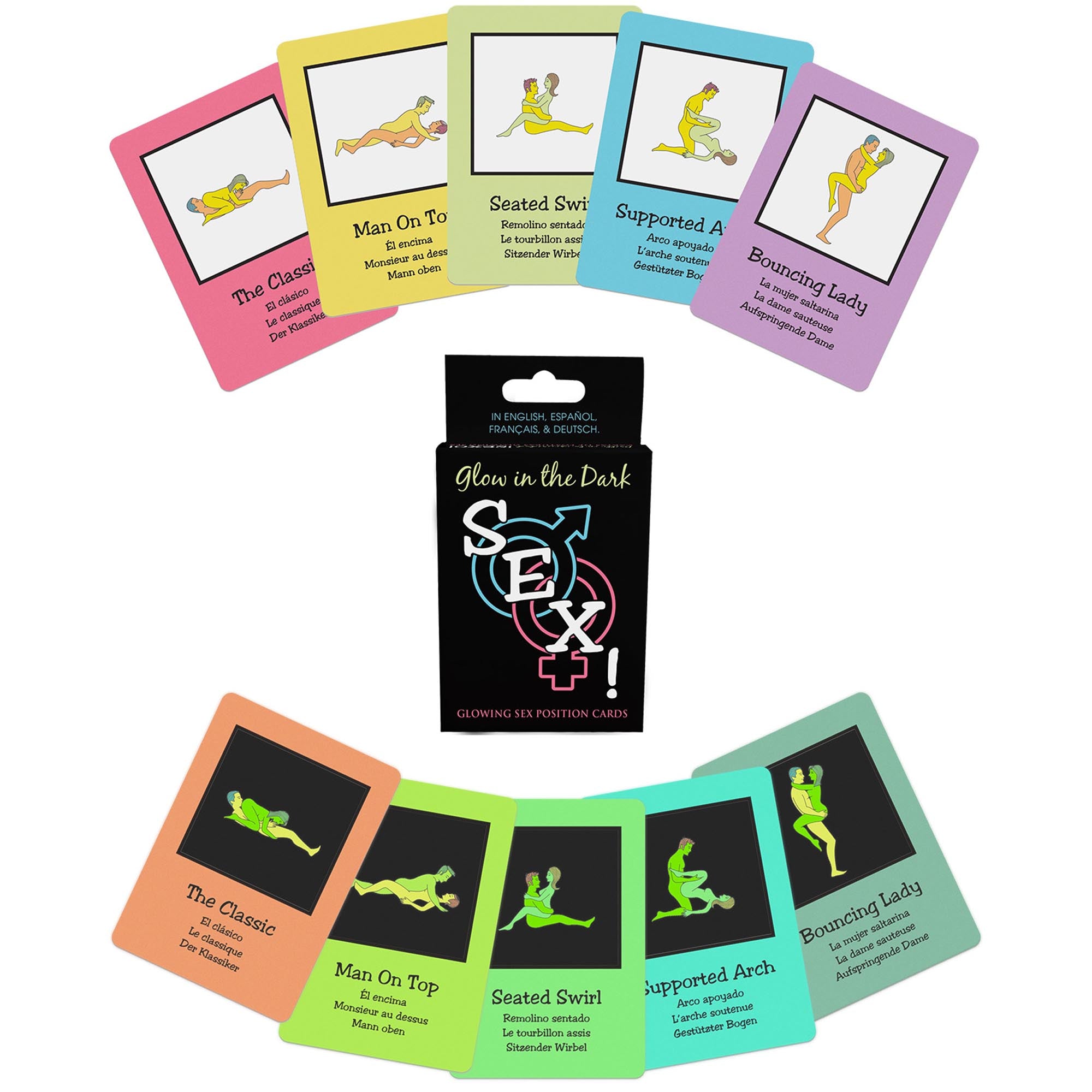 Glow-In-The-Dark SEX! Adult Card Game