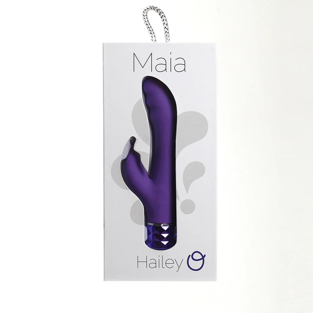 HAILEY Crystal Gems Rechargeable G-Spot Vibrator