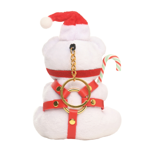 Master Series Holiday Bondage Teddy Bear Keychain
