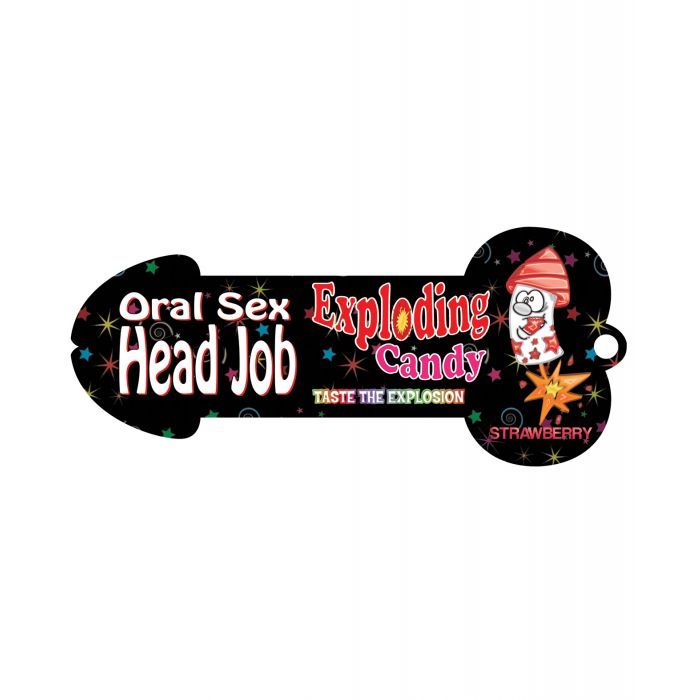 Head Job Oral Sex Candy Strawberry Red