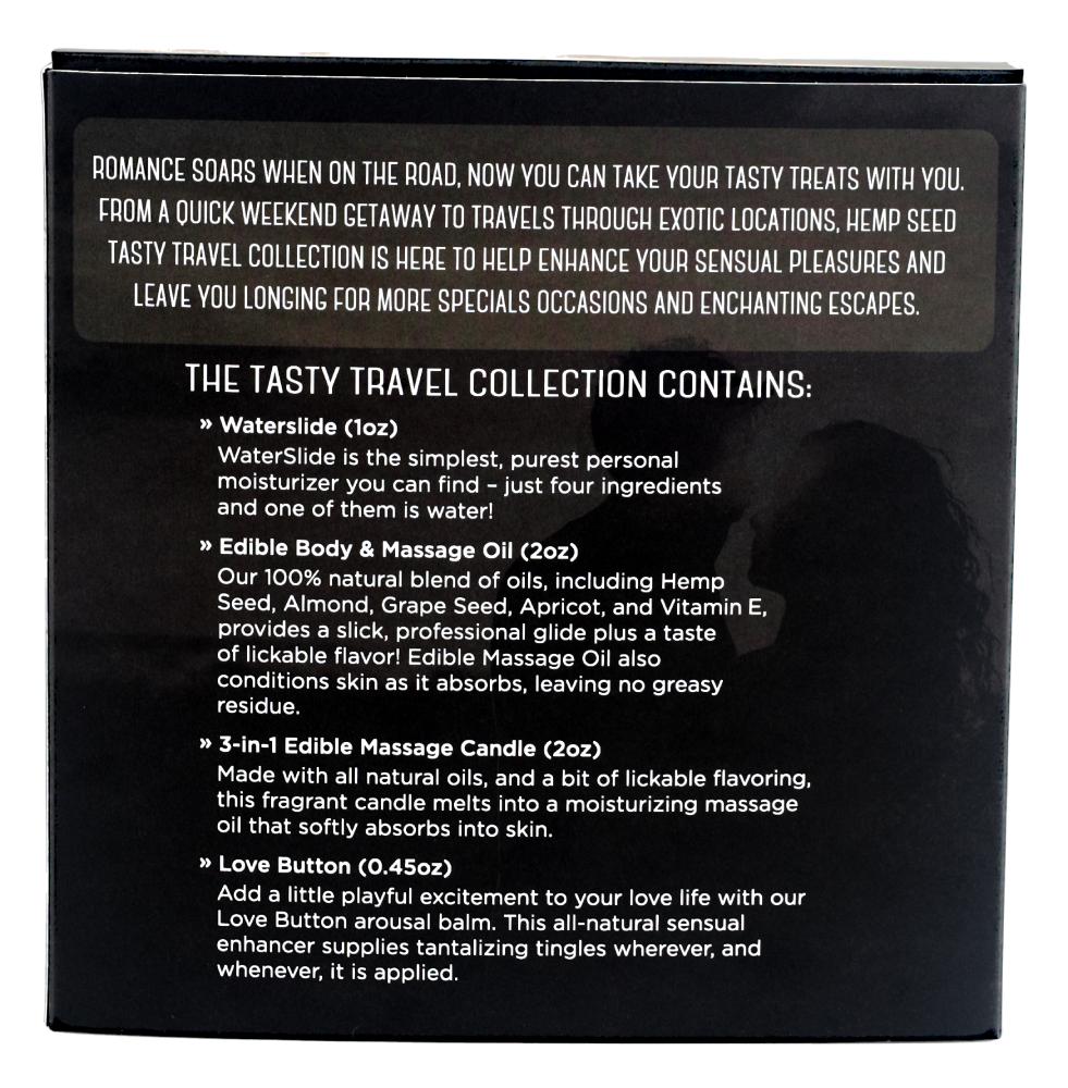Hemp Seed Tasty Travel Gift Set in Pineapple