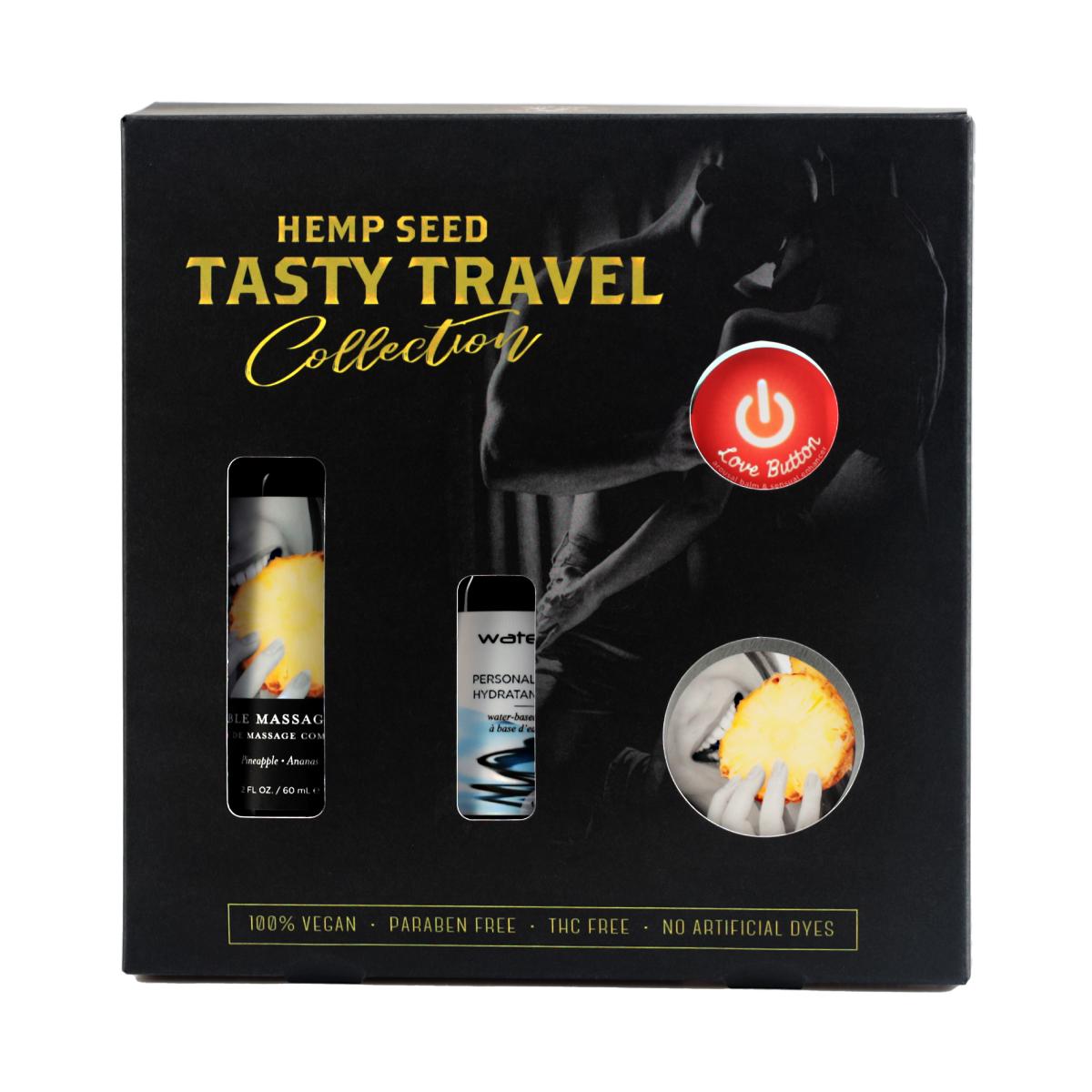 Hemp Seed Tasty Travel Gift Set in Pineapple