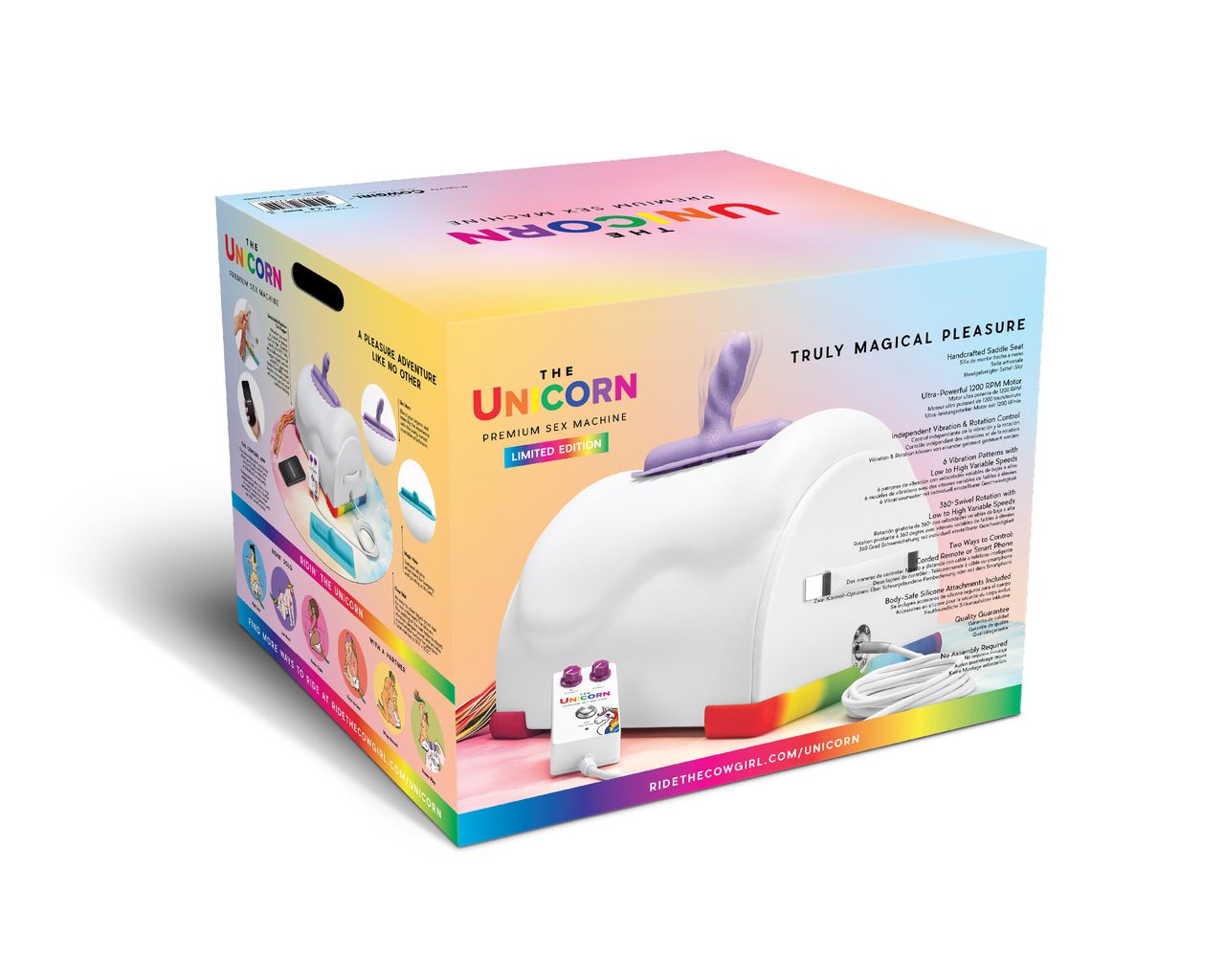 The Unicorn Premium Sex Machine