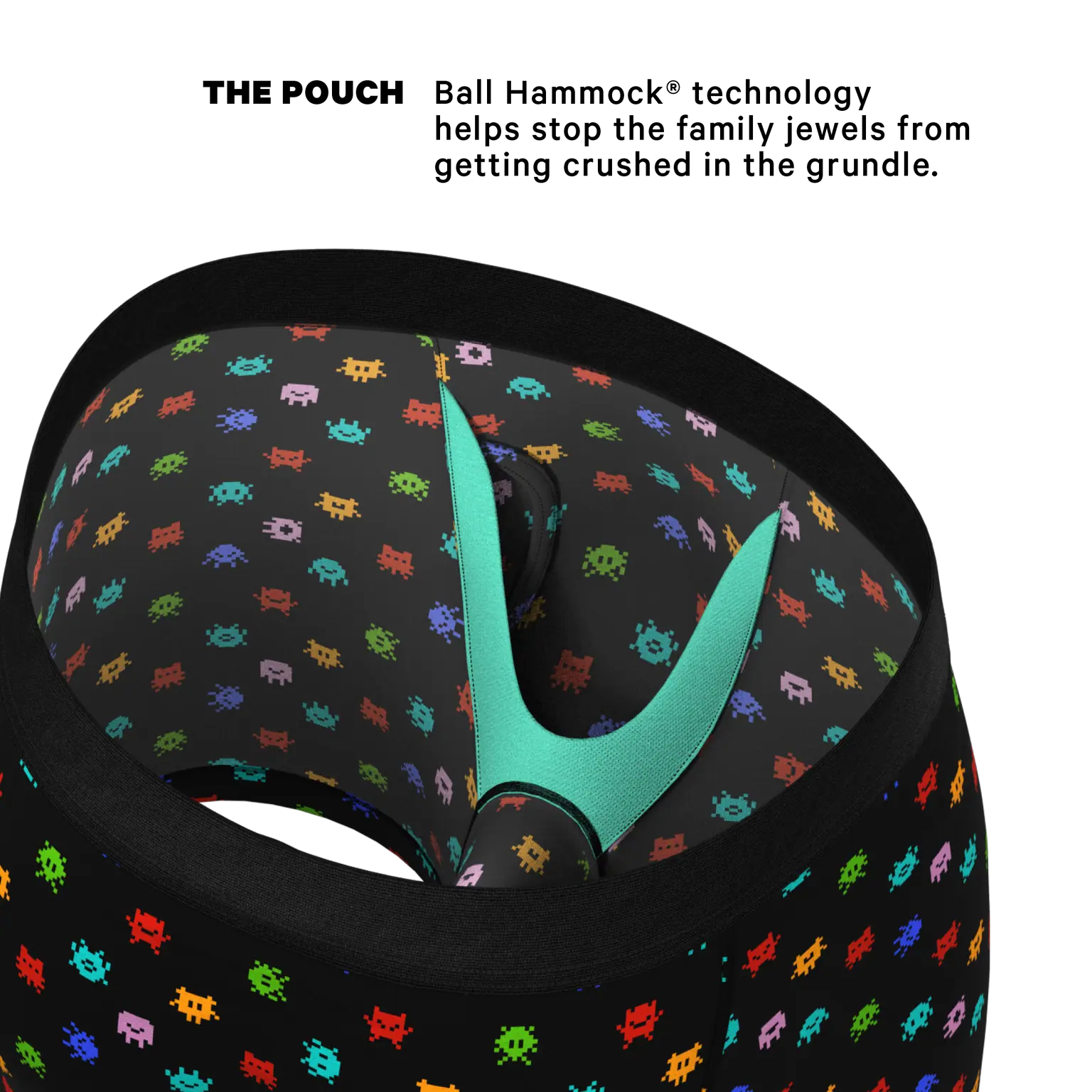 Shinesty The Joystick Ball Hammock® Boxers