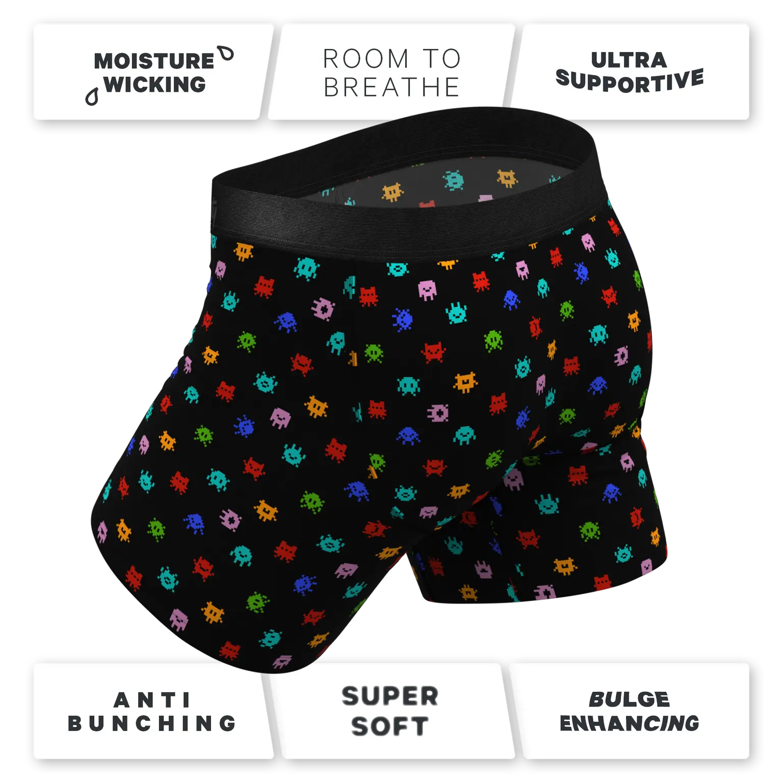 Shinesty The Joystick Ball Hammock® Boxers