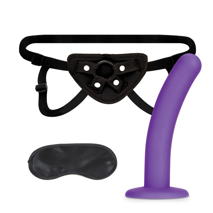 Lux Fetish Strap on Harness & 5" Dildo Set