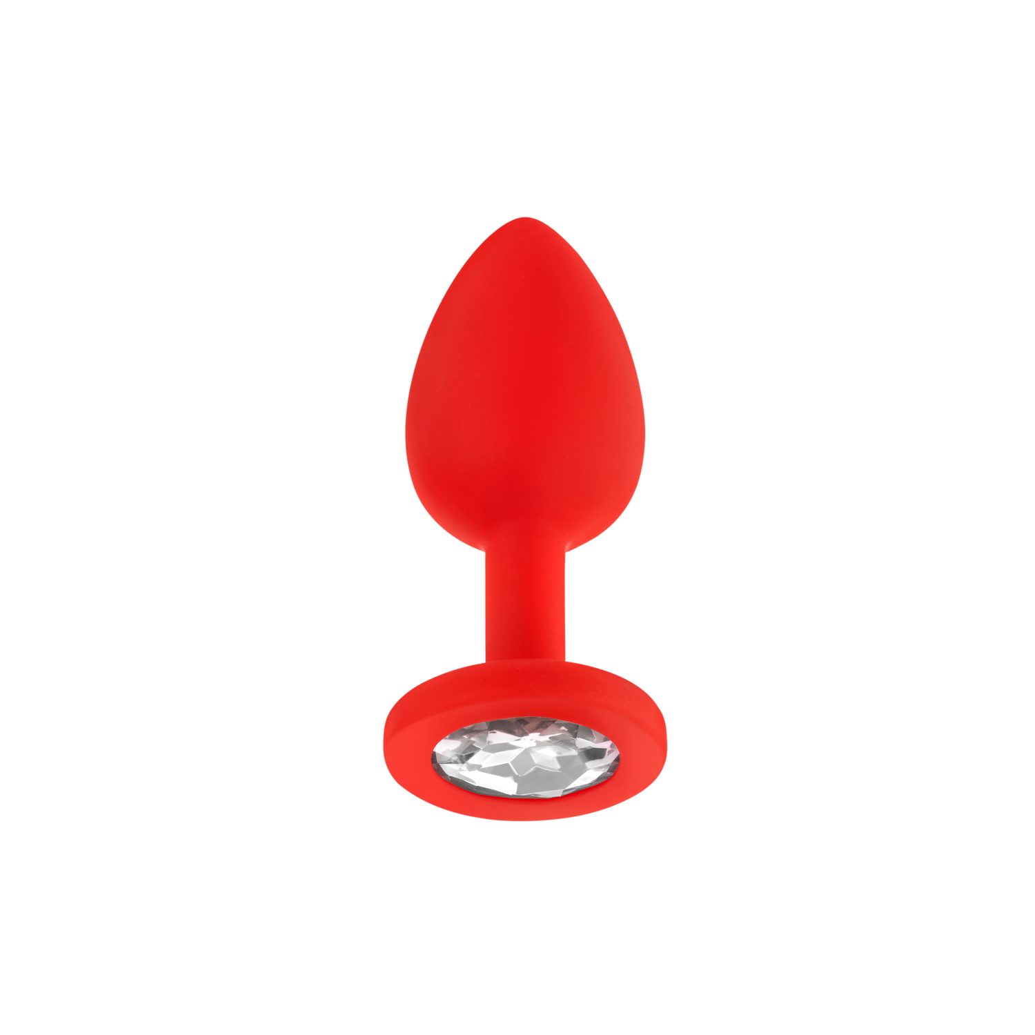Luv Inc Jewel Plug Small Red
