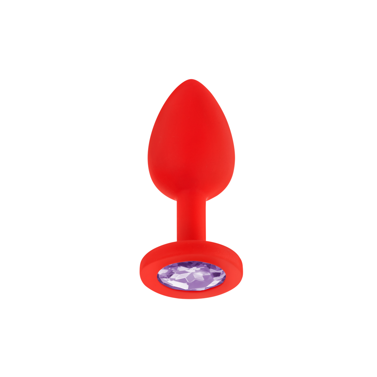 Luv Inc Jewel Plug Small Red