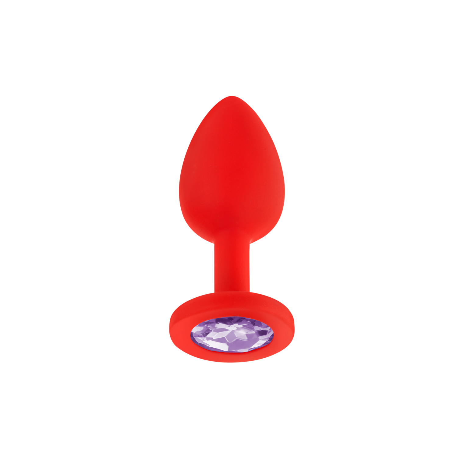 Luv Inc Jewel Plug Small Red