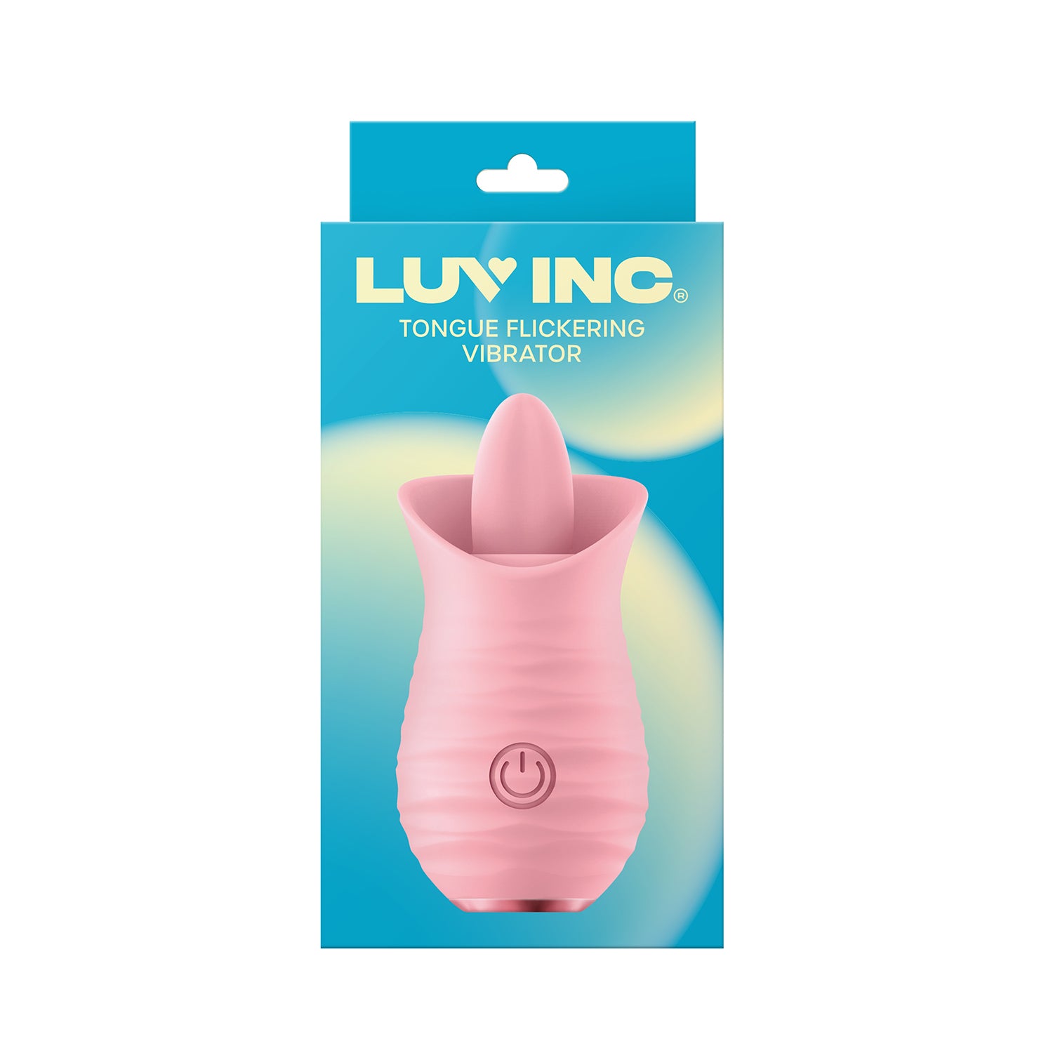 Luv Inc Tongue Flickering Vibrator Pink