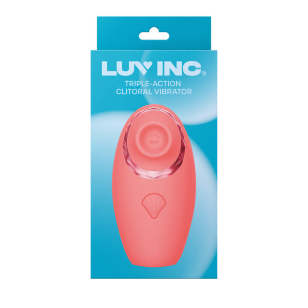 Luv Inc Triple Action Clitoral Vibrator