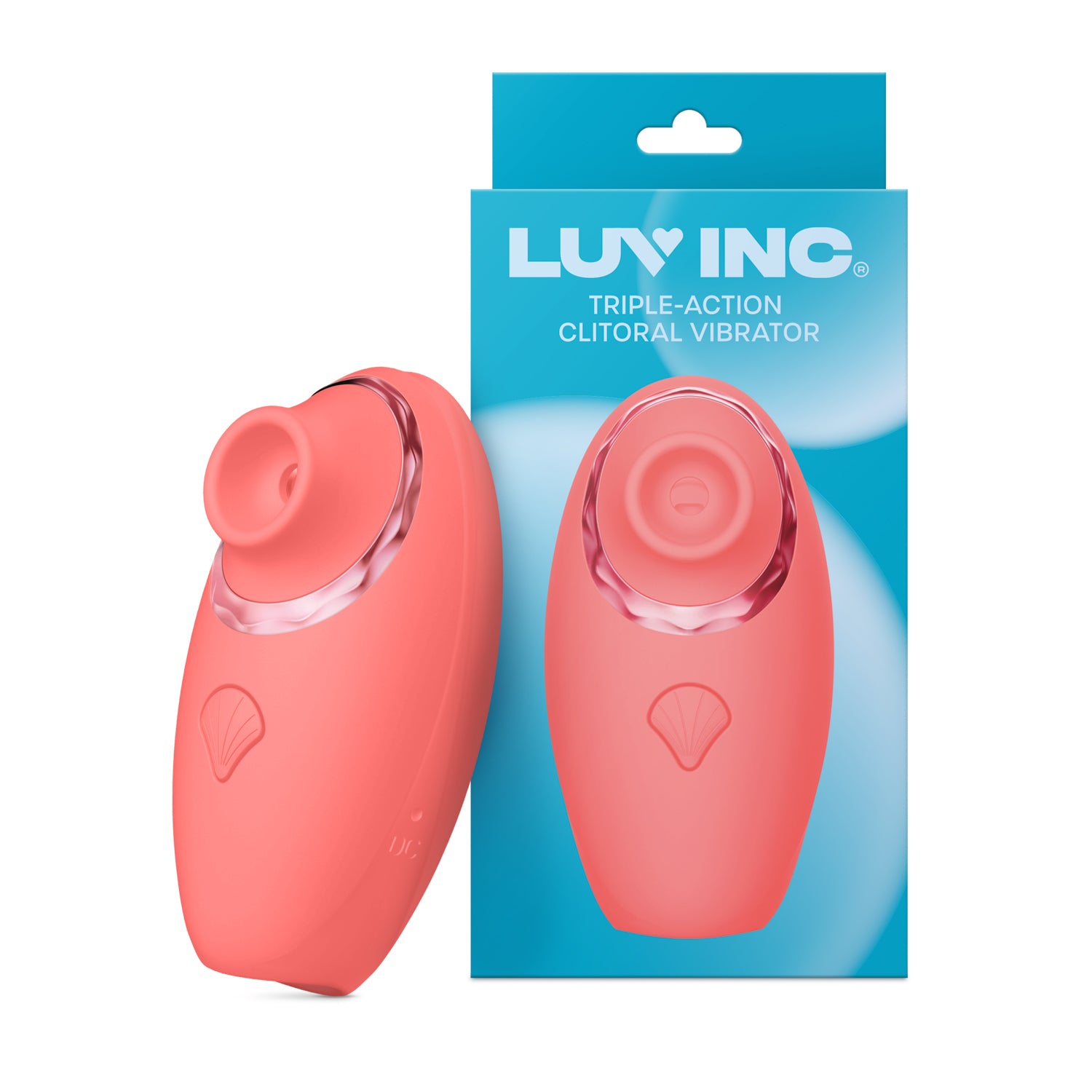 Luv Inc Triple Action Clitoral Vibrator