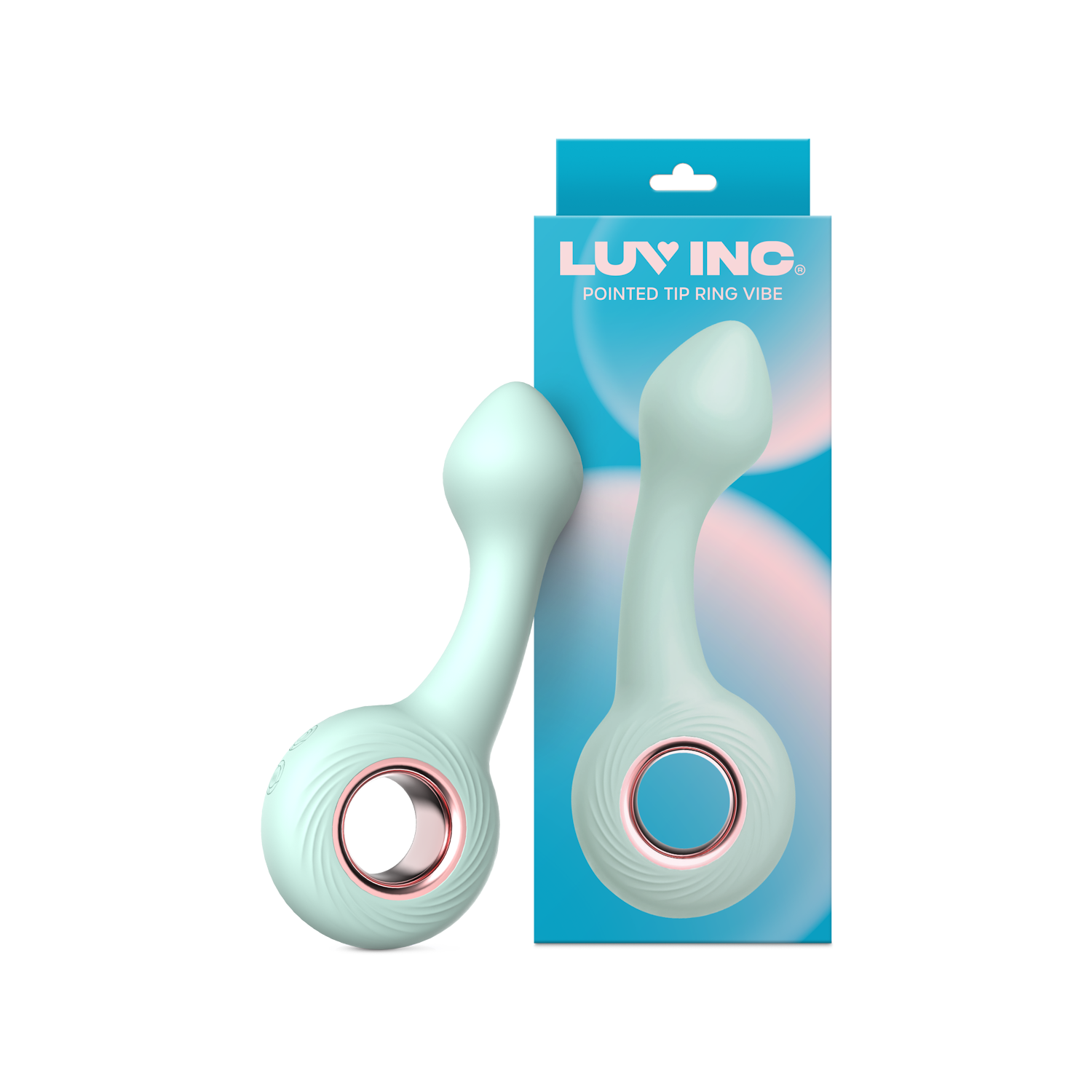 Luv Inc Pointed Tip Ring Vibe in Green