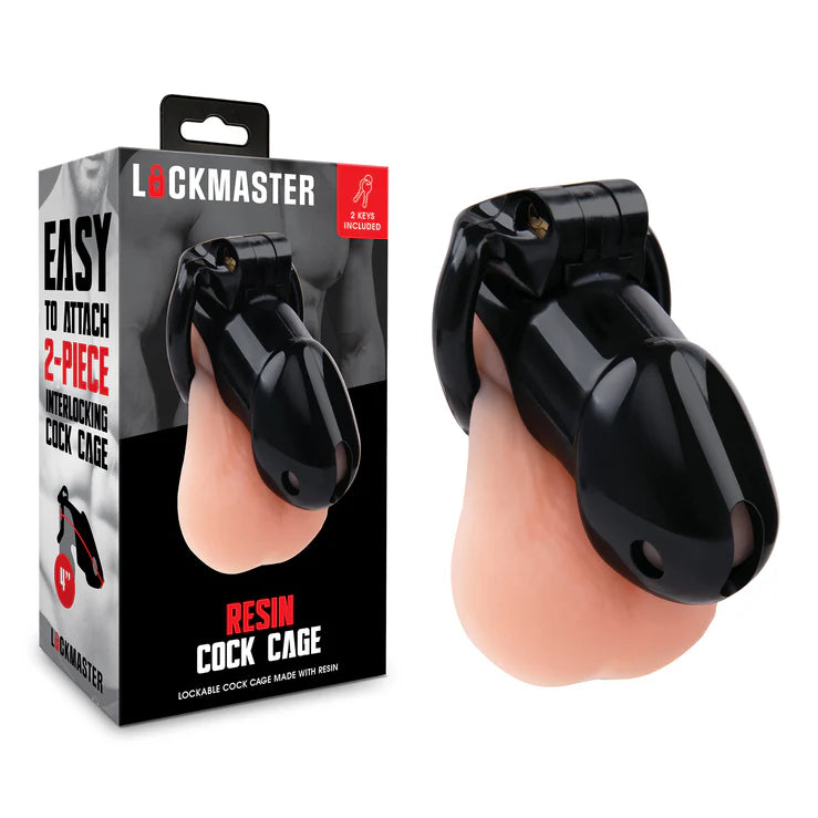 Lockmaster 4" Resin Cock Cage
