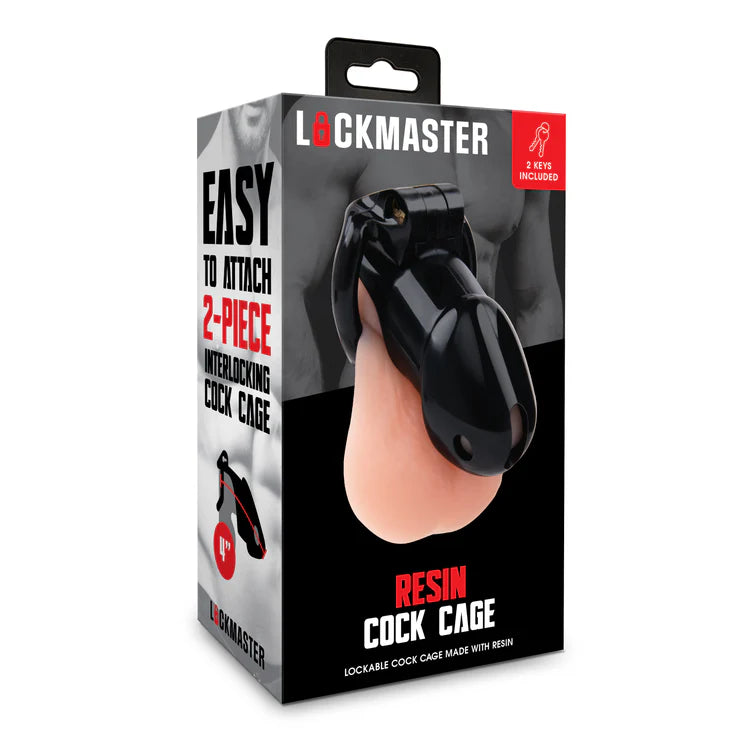 Lockmaster 4" Resin Cock Cage