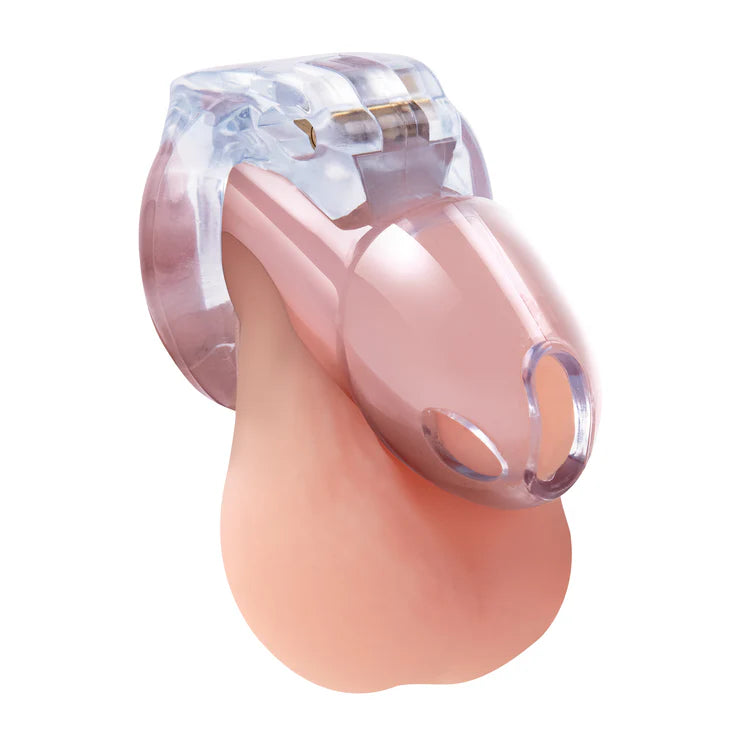 Lockmaster 3.5" Side Lock See Thru Chastity Cage