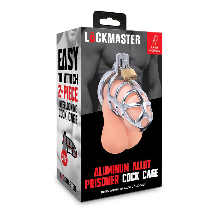 Lockmaster 3.75" Stainless Steel Prisoner Cock Cage