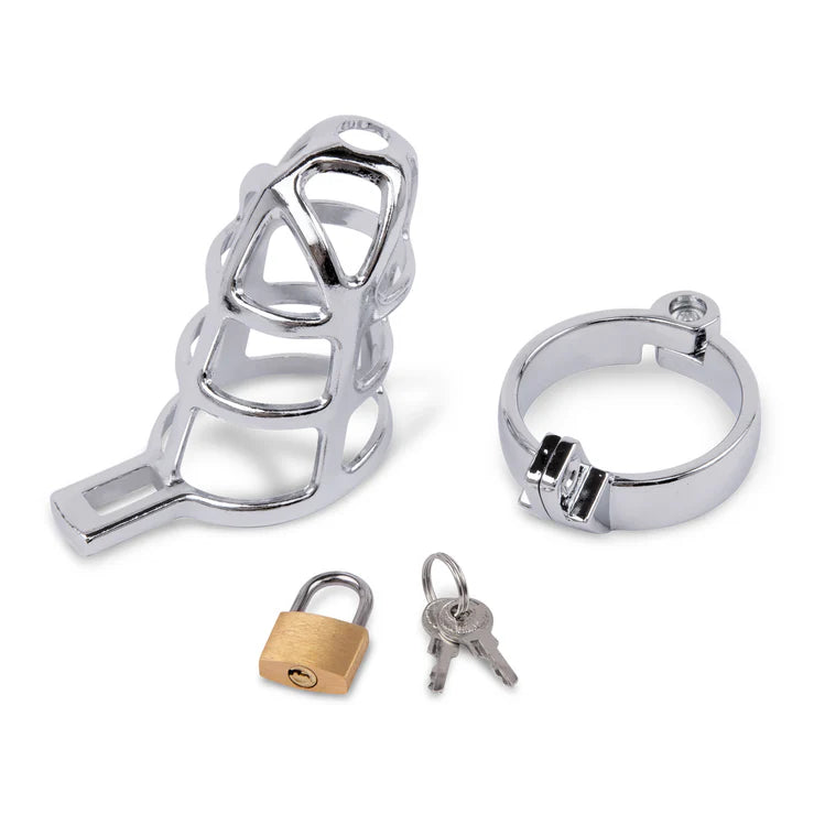 Lockmaster 3.75" Stainless Steel Prisoner Cock Cage