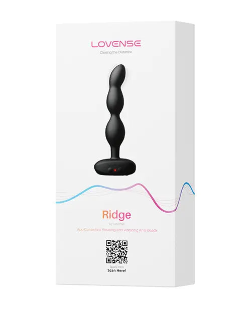 Lovense Ridge Vibrating and Rotating Anal Beads