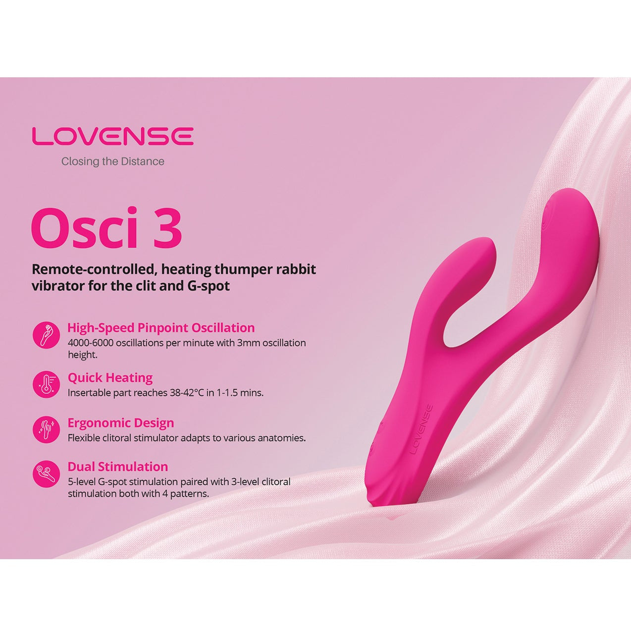 Lovense Osci 3 Oscillating G Spot Vibrator