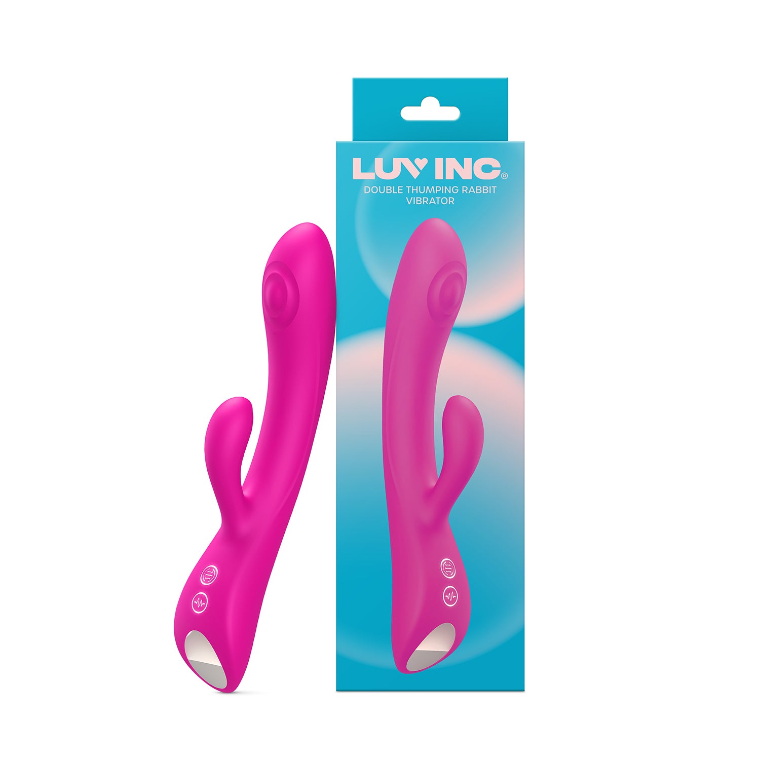 Luv Inc Double Thumping Rabbit Vibrator