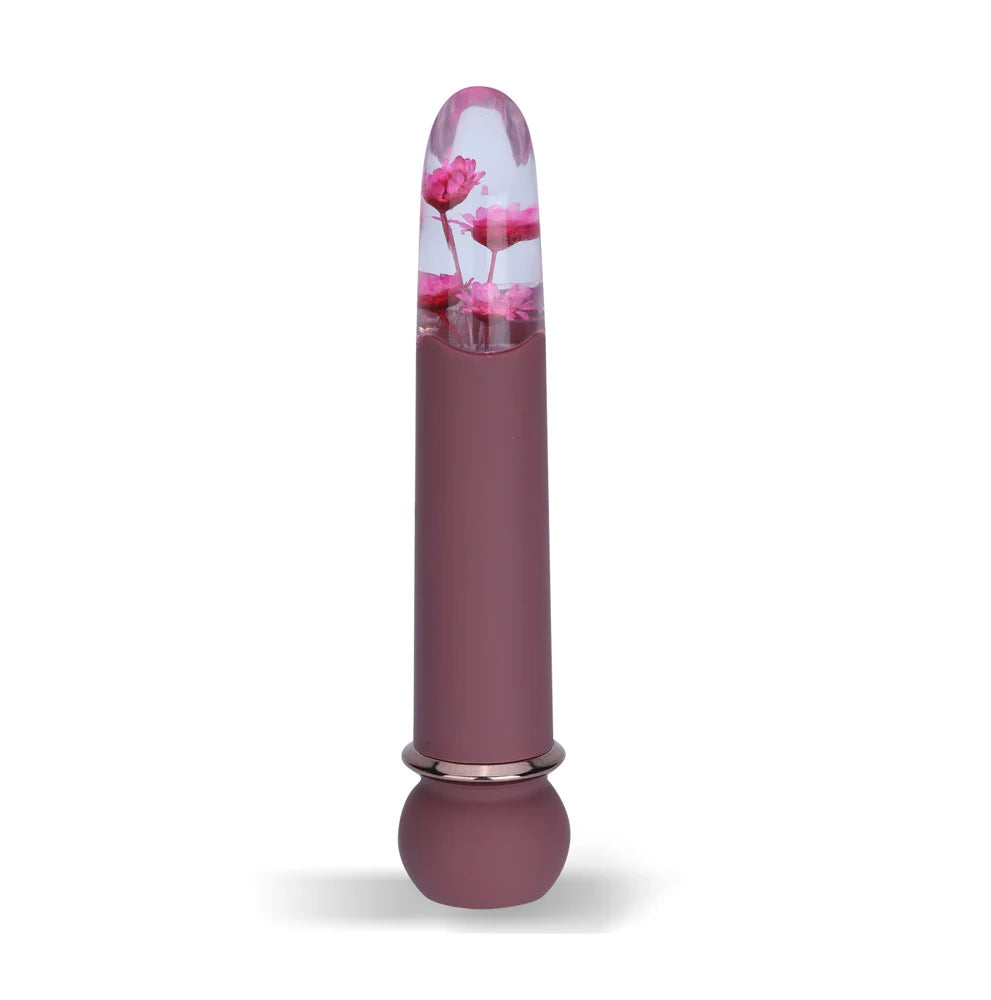 Jaguar Flora Flower Bullet in Burgundy