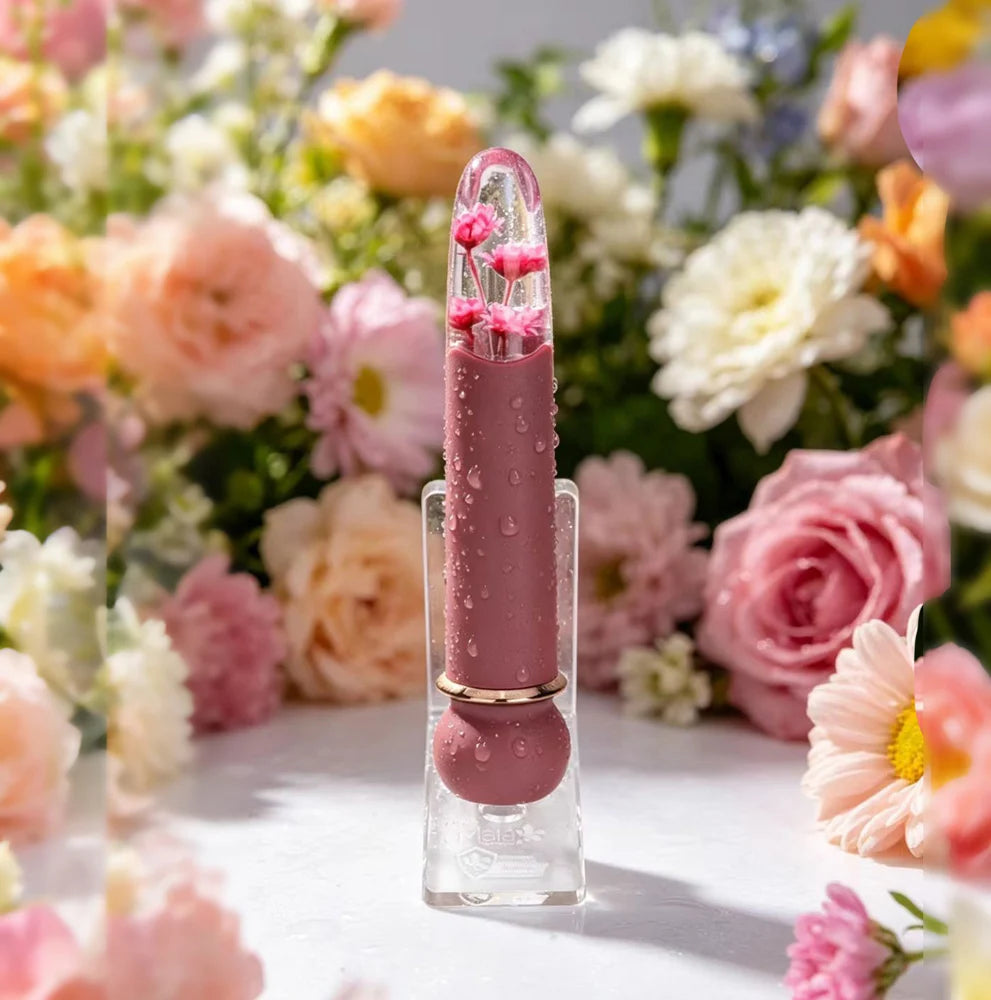 Jaguar Flora Flower Bullet in Burgundy