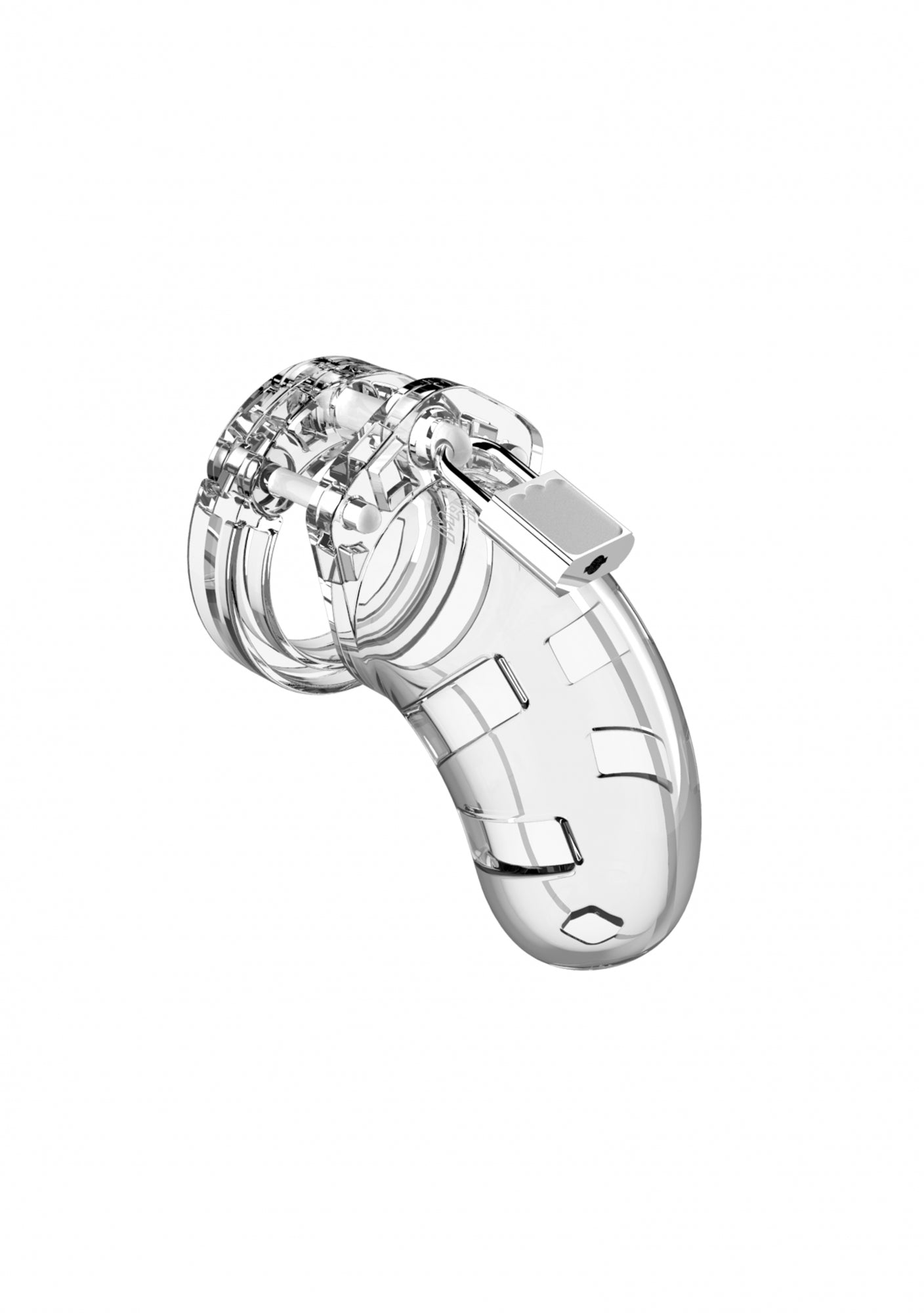 MANCAGE 3.5 Cock Cage in Clear