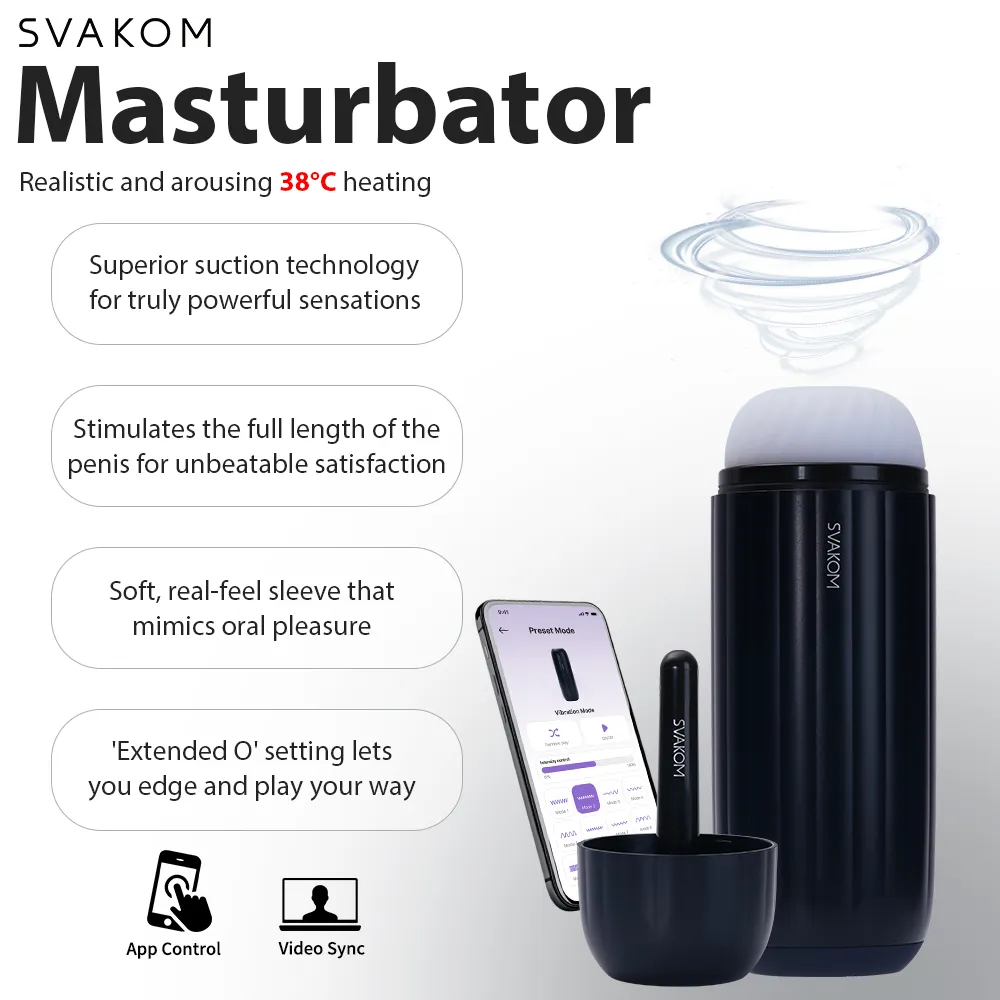 Sam Neo 2 Pro Interactive Heating, Sucking and Vibrating Masturbator