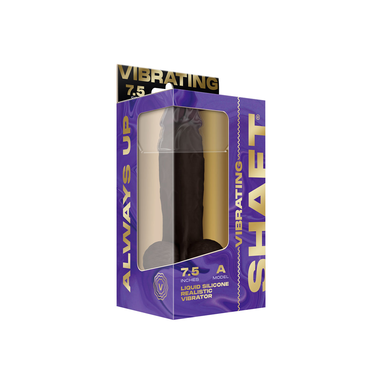 Shaft Model A Vibrating 7.5" Dong with Balls