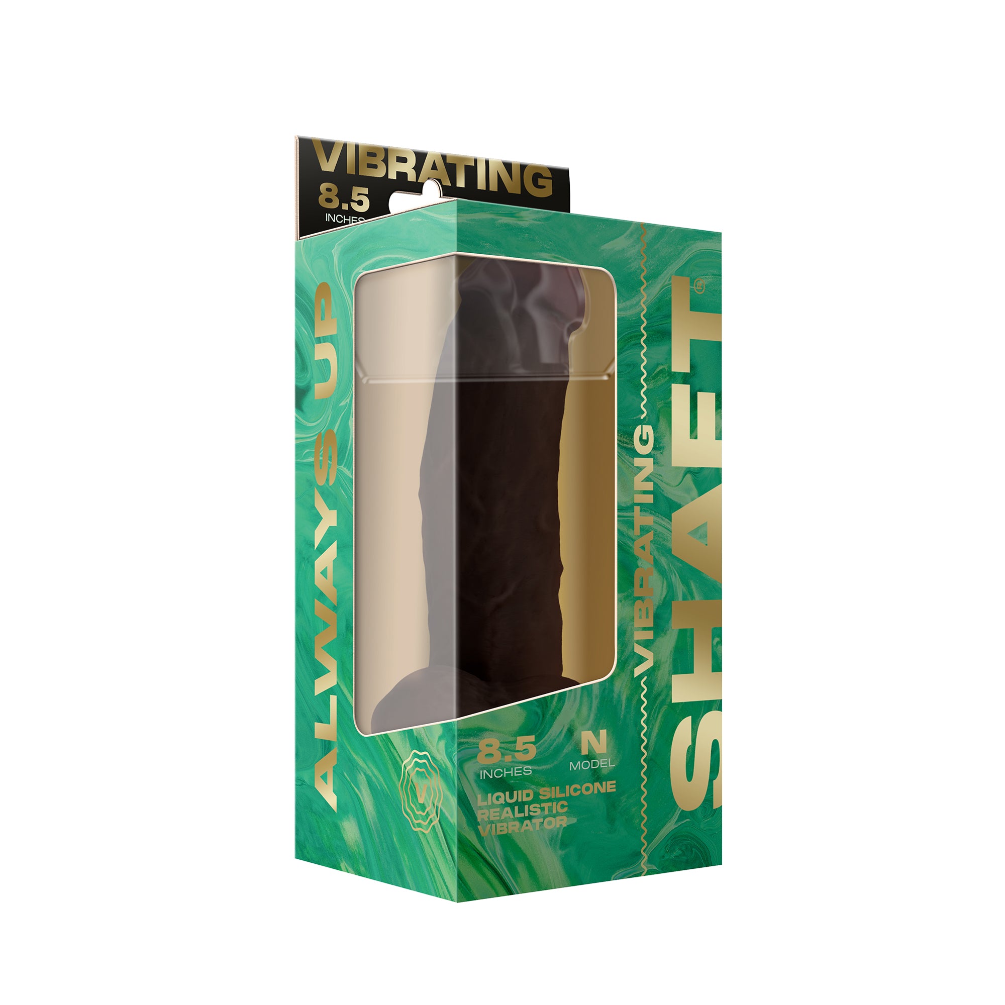 Shaft Model N Vibrating 8.5" Dong with Balls