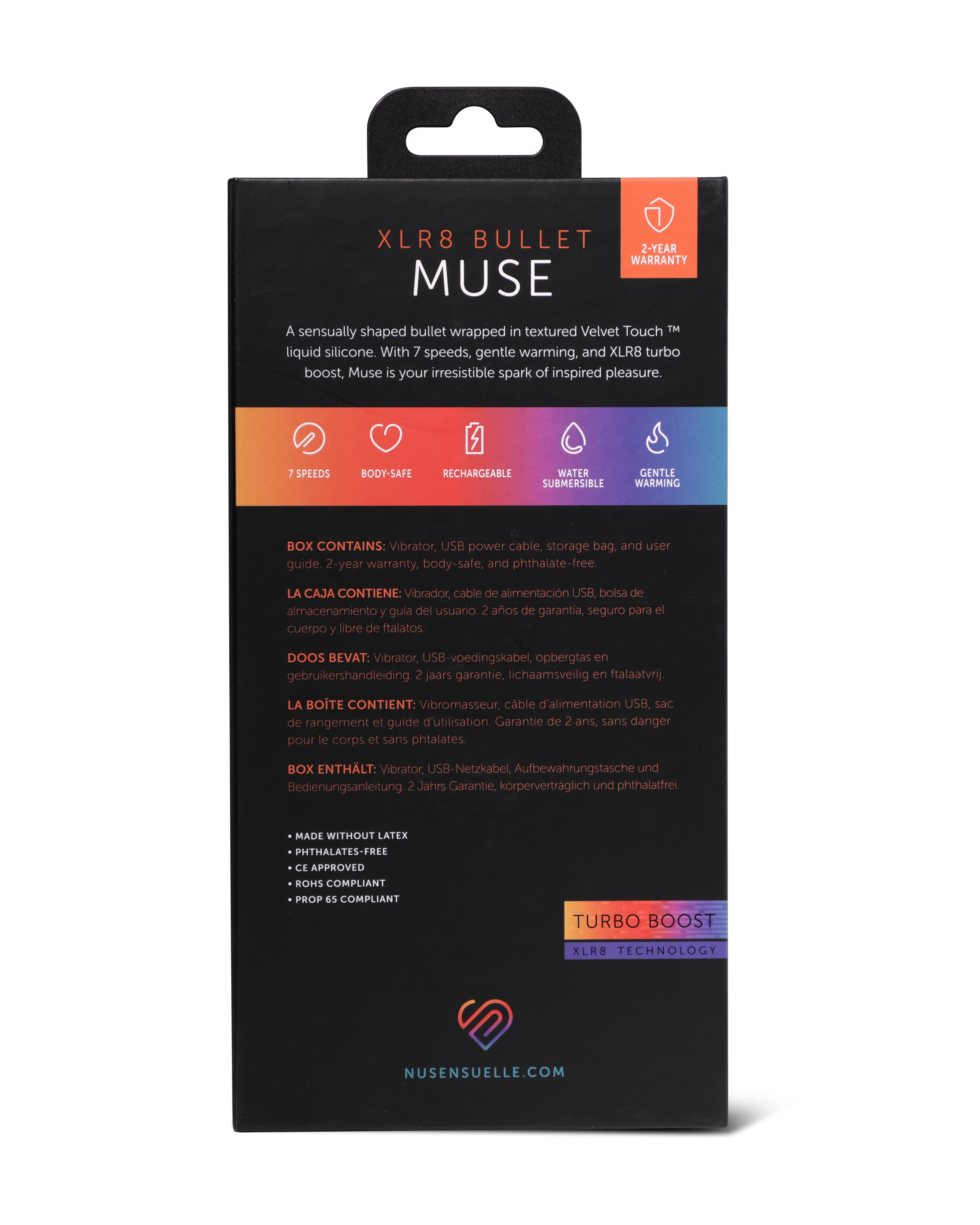 XLR8 Bullet Muse with Heat in Pink