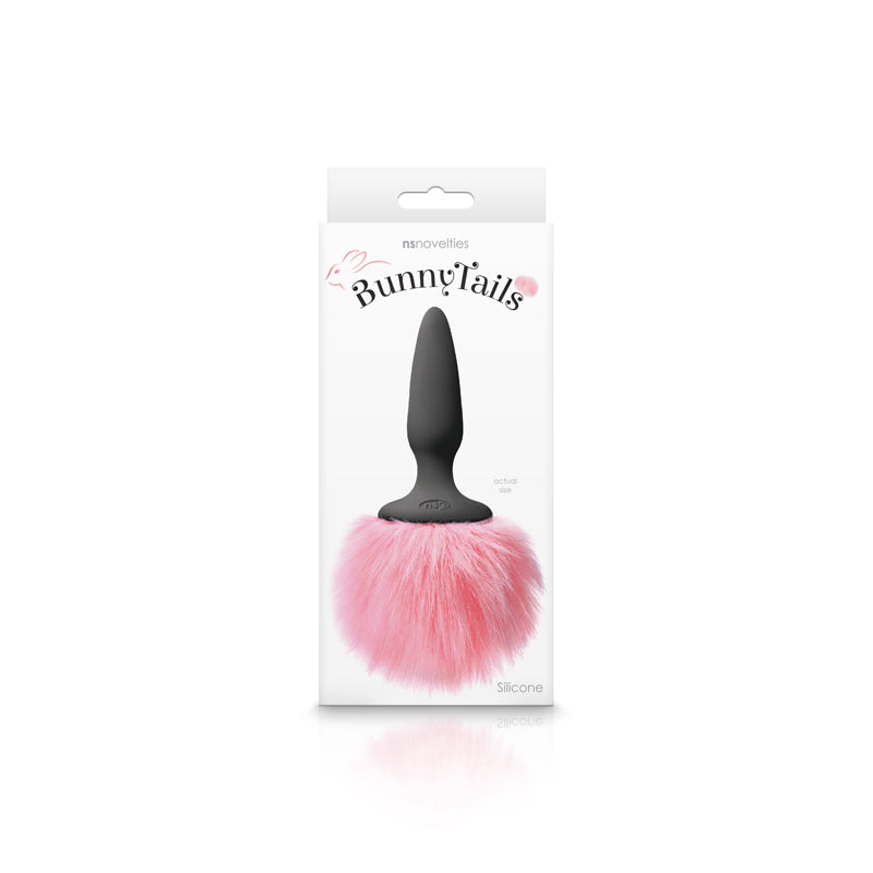 Bunny Tails Mini Anal Plug Pink Fur
