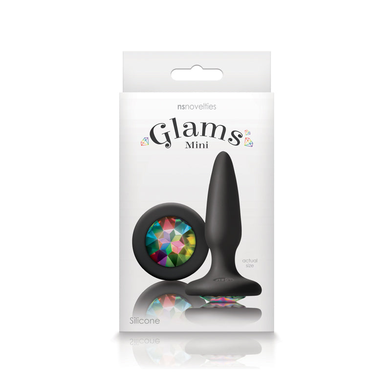 Glams Mini Anal Plug Rainbow Gem