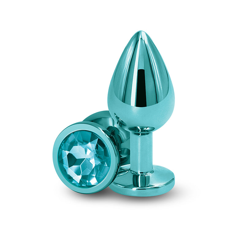 Rear Assets Jewel Plug Teal - Medium