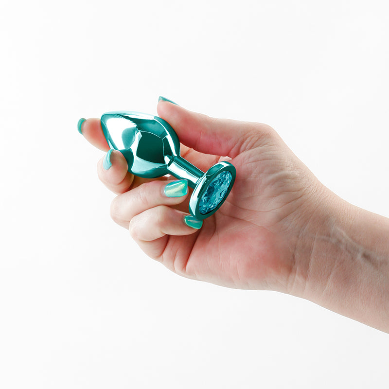 Rear Assets Jewel Plug Teal - Medium