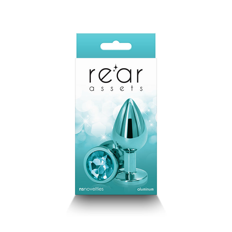 Rear Assets Jewel Plug Teal - Medium