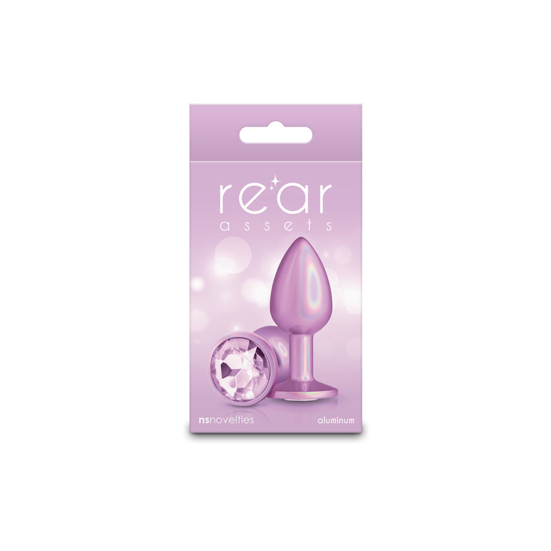 Rear Assets Jewel Plug Iridescent Pink - Small