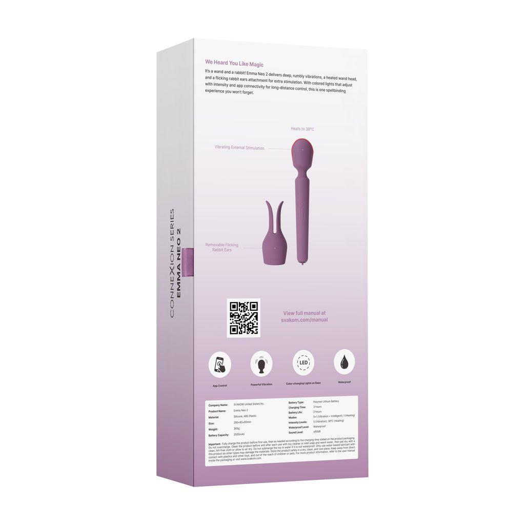 Emma Neo 2 Interactive Wand Vibrator