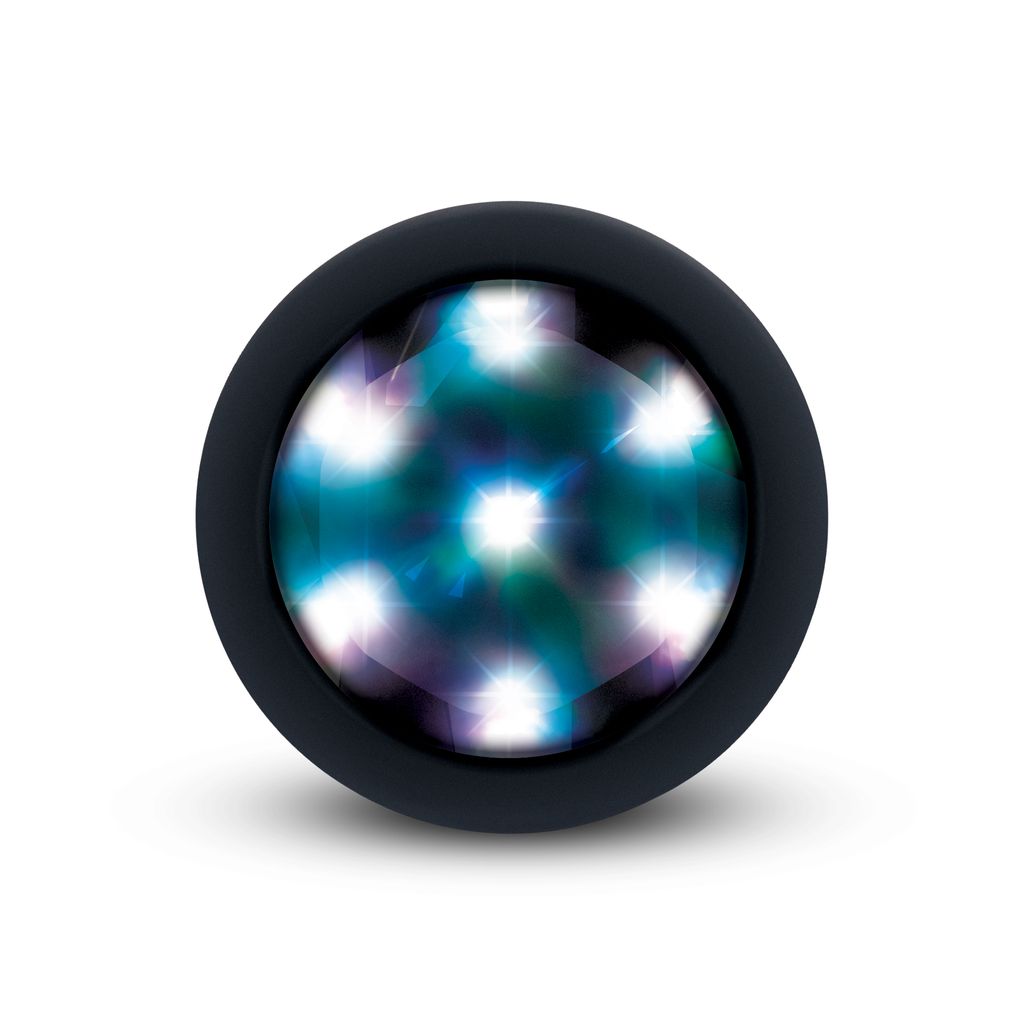 bVibe 3.5" Light Up Butt Plug with Remote