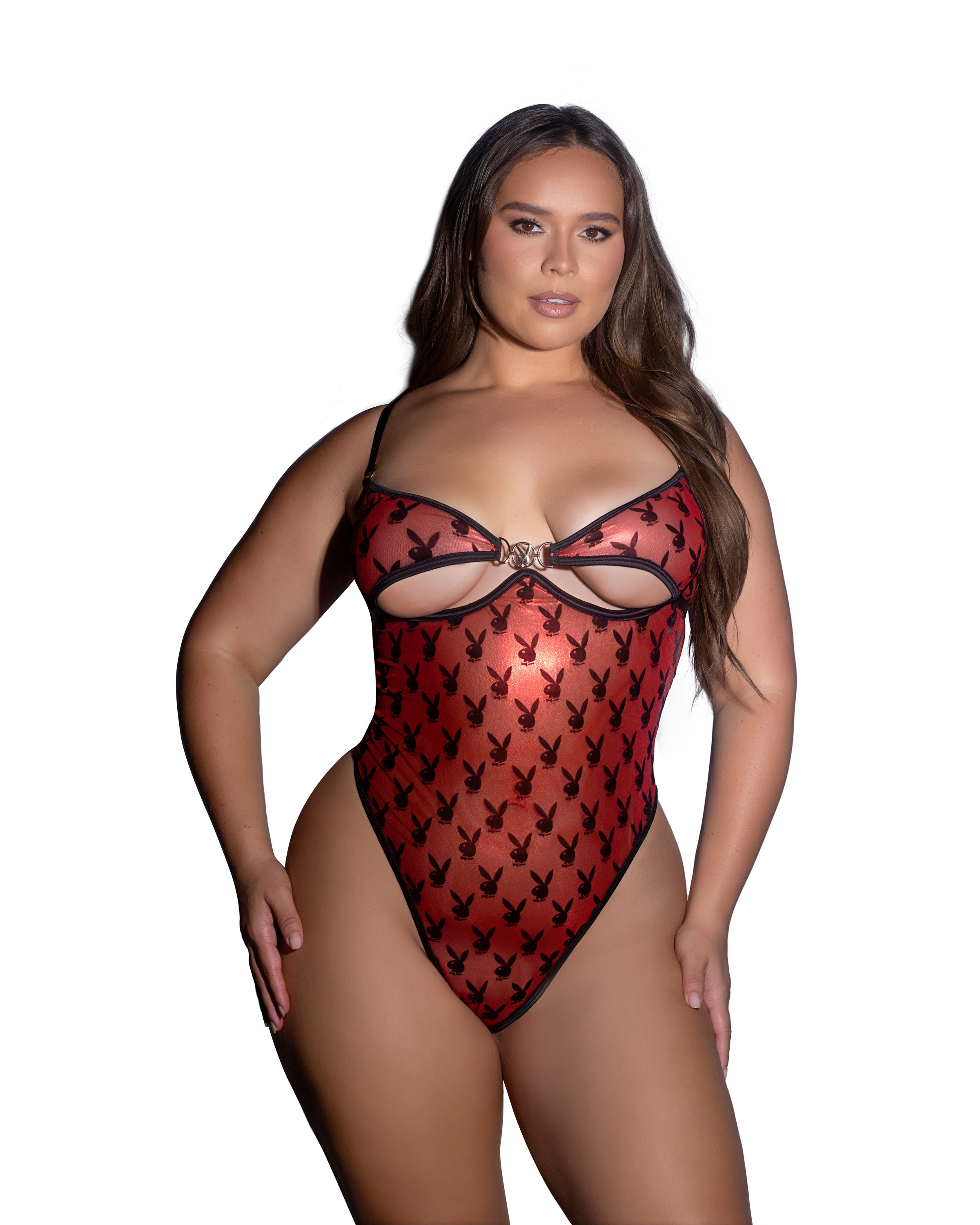 Playboy Bunny Shimmer Teddy