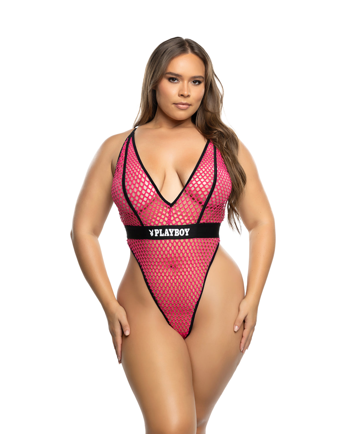 Playboy Fishnet Teddy