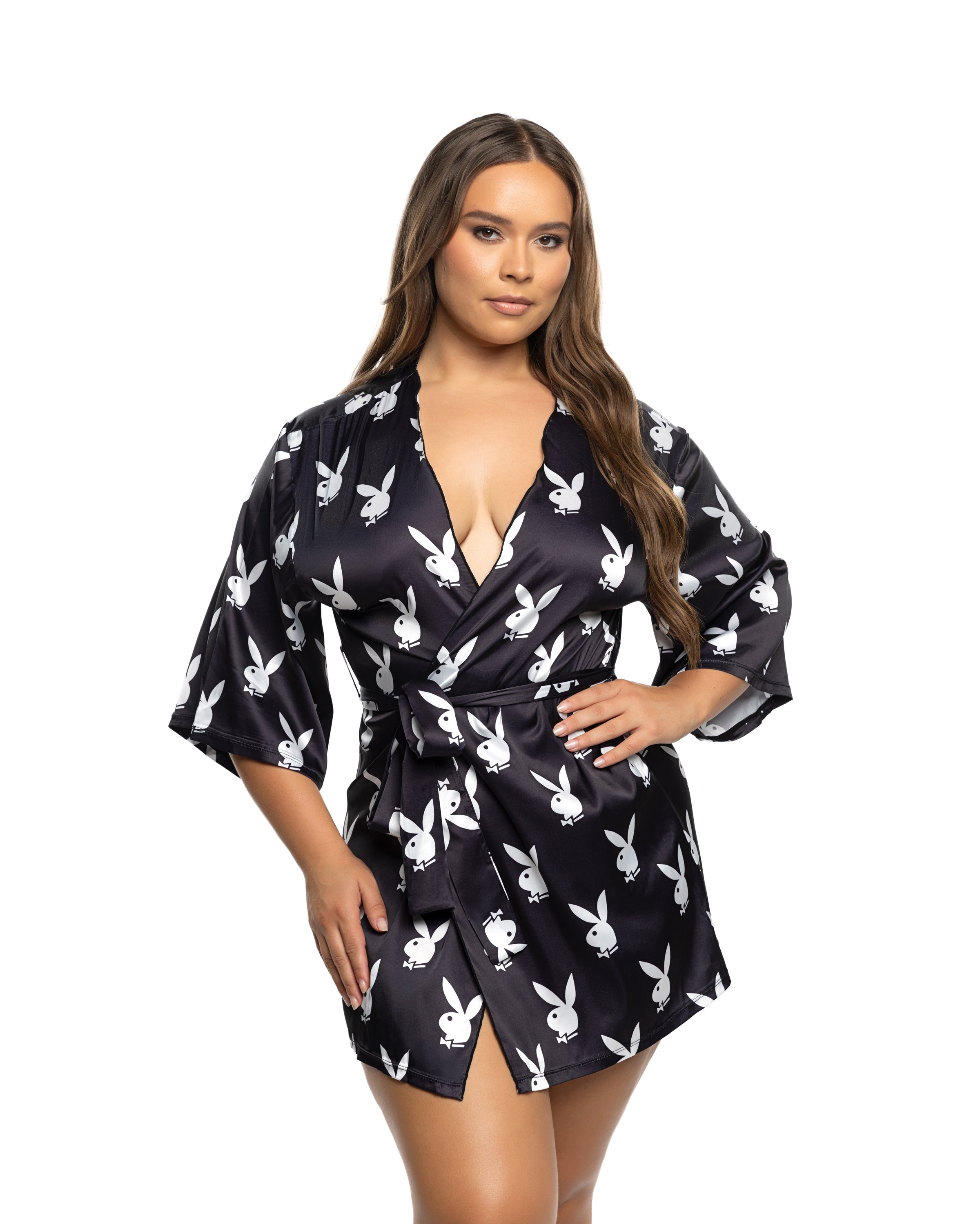 Playboy Bunny Satin Robe