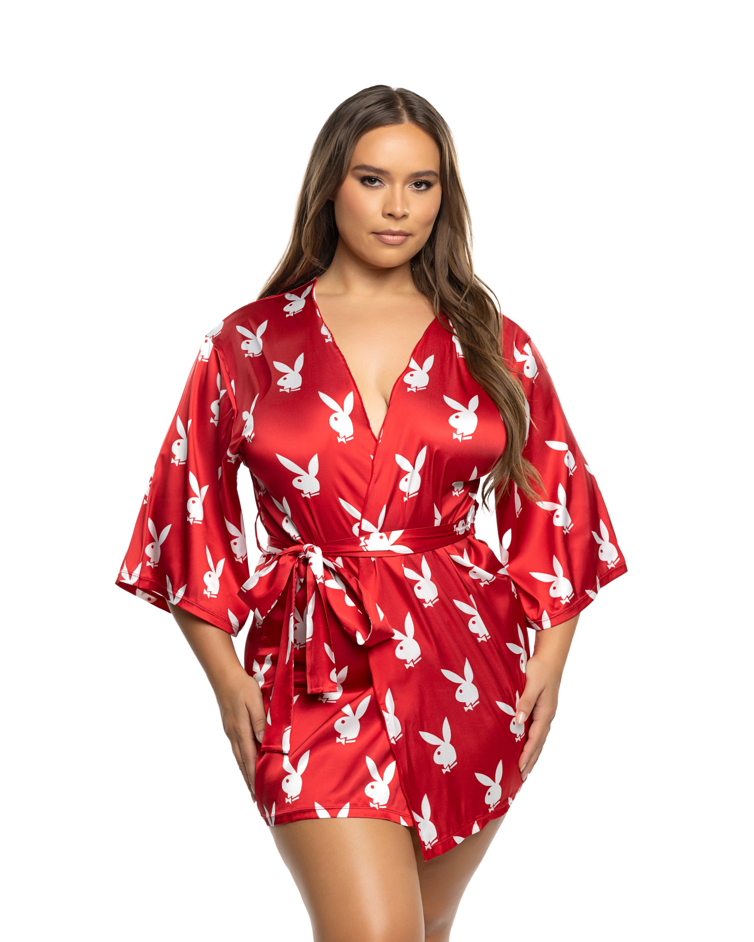 Playboy Bunny Satin Robe